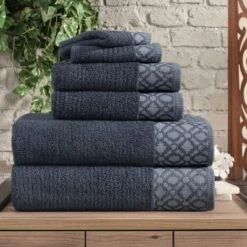 Market & Place Turkish Cotton Luxury 6-Piece Bath Towel Set -Bathroom Products Store GUEST 5e87a8ec 5f1f 4f7a b676 c552feed6fca