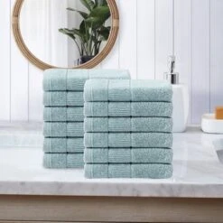 Tommy Bahama Island Retreat 100% Cotton -Absorbent- 12 Piece Wash Towel Sets -Bathroom Products Store GUEST 5f9c0980 fe22 4f81 877b cb7b8daa48ba