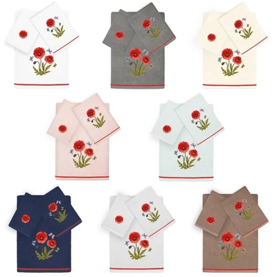 Polly Design Embellished Towel Set - Linum Home Textiles Polly Design Embellished Towel Set - Linum Home Textiles -Bathroom Products Store GUEST 628a3c78 cc4a 4bf2 b1bc 896293ab75df