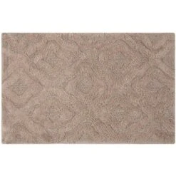 Link Bath Rug 220 GSF Soft Plush Cotton Non Skid Back Stone By Knightsbridge -Bathroom Products Store GUEST 62ded6f1 0327 45ff 8502 bbb6c97e64f9
