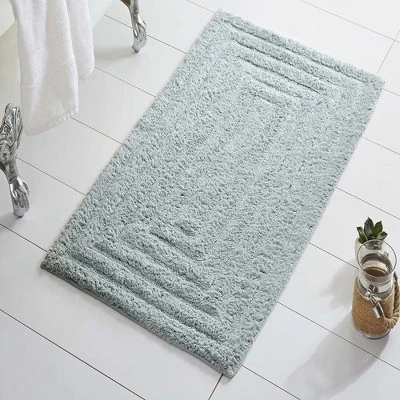 Knightsbridge Stylish And Comfortable All Season Traditional Racetrack Design Cotton Bath Rug Light Blue Knightsbridge Stylish And Comfortable All Season Traditional Racetrack Design Cotton Bath Rug Light Blue -Bathroom Products Store GUEST 67457136 235d 4dde 8cf8 1757c6c2a497