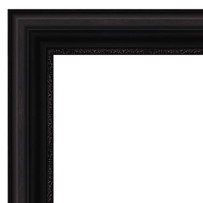 42" x 30" Non-Beveled Parlor Bathroom Wall Mirror Black - Amanti Art 42" X 30" Non-Beveled Parlor Bathroom Wall Mirror Black - Amanti Art -Bathroom Products Store GUEST 684465f6 3b3a 4a51 97dc a35d5c4c6200
