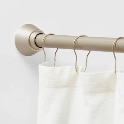 86" Dual Mount Rust Resistant Shower Curtain Rod - Made By Design 86" Dual Mount Rust Resistant Shower Curtain Rod - Made By Design -Bathroom Products Store GUEST 691e5211 9e54 464d b13e 9565dbbdc517