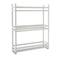 3 Tier Flat Wire Slim Vanity Tower White - Home Details -Bathroom Products Store GUEST 6ab1274e b649 4de4 8248 6b08841d29b3