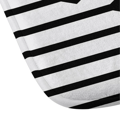 34"x21" Nick Quintero Diamond Lines Memory Foam Bath Mat Black - Deny Designs 34"x21" Nick Quintero Diamond Lines Memory Foam Bath Mat Black - Deny Designs -Bathroom Products Store GUEST 6e8628fd eaf0 405e a545 ec7eac3ad63b