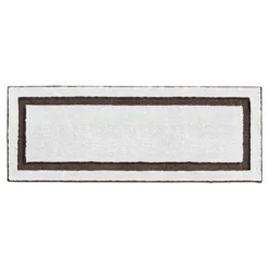 MDesign Soft Microfiber Polyester Rug, Non-Slip Spa Mat/Runner -Bathroom Products Store GUEST 6f243bd9 57eb 4246 9db8 1c8dd7393337