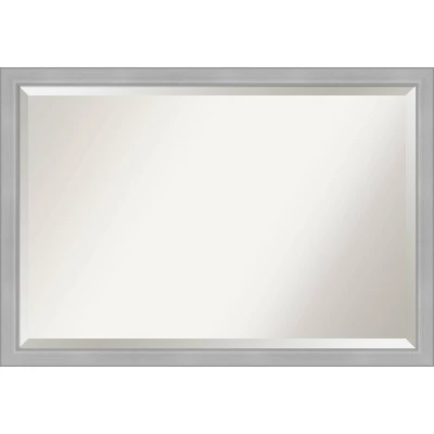 Vista Brushed Framed Bathroom Vanity Wall Mirror Nickel - Amanti Art Vista Brushed Framed Bathroom Vanity Wall Mirror Nickel - Amanti Art -Bathroom Products Store GUEST 722ebea0 7c7b 4aeb ae54 634e6140bfec