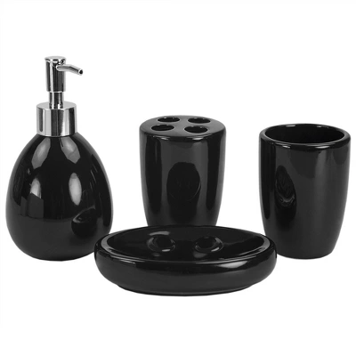Home Basics 4 Piece Bath Accessory Set Home Basics 4 Piece Bath Accessory Set -Bathroom Products Store GUEST 72f20a81 b6d5 45fe 9666 972eb0bb1a77