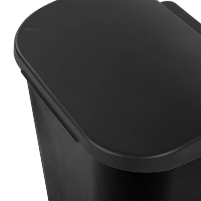 Sterilite 11.3 Gallon D Shape Flat Side Lift Top Lid Wastebasket Trash Can for Kitchen, Home Office, and Garage, or Workspace, Black (12 Pack) Sterilite 11.3 Gallon D Shape Flat Side Lift Top Lid Wastebasket Trash Can For Kitchen, Home Office, And Garage, Or Workspace, Black (12 Pack) -Bathroom Products Store GUEST 74148717 7ecd 436f 9173 2c899cf1a876