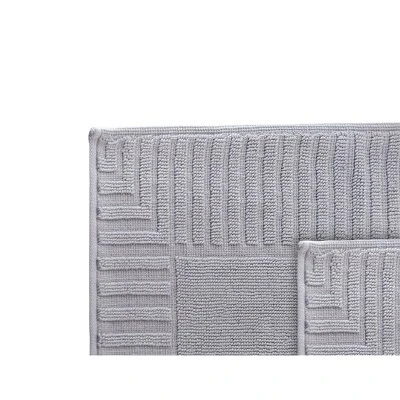 2pk Timaru Turkish Cotton Bath Mat Set Silver - Enchante Home 2pk Timaru Turkish Cotton Bath Mat Set Silver - Enchante Home -Bathroom Products Store GUEST 748172b4 8949 4845 b2dd 83f48cc0de1e