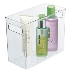MDesign Plastic Bathroom Storage Bin Tote With Handles -Bathroom Products Store GUEST 74d54b45 f844 4738 b440 d9b0095e6bfd