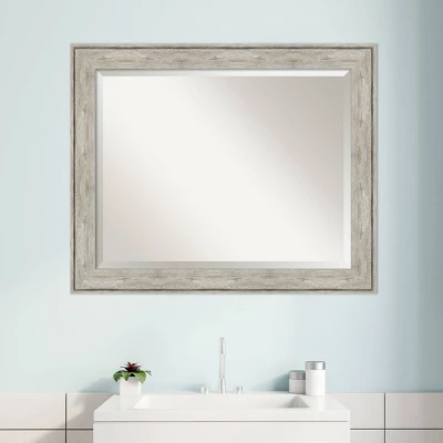 Crackled Framed Bathroom Vanity Wall Mirror Metallic - Amanti Art Crackled Framed Bathroom Vanity Wall Mirror Metallic - Amanti Art -Bathroom Products Store GUEST 74e12873 1cf6 489b 9e4a cf63659a2146