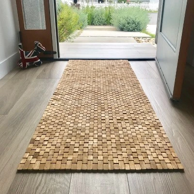 Teak Bath Floor Mat Runner Caramel - Hip-o Modern Living Teak Bath Floor Mat Runner Caramel - Hip-o Modern Living -Bathroom Products Store GUEST 75f24530 7ac8 418b 81df bc5d5bf3584a