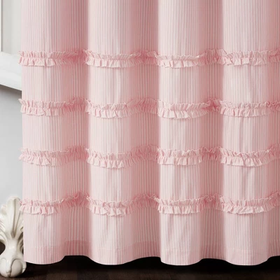 72"x72" Vintage Stripe Yarn Dyed Cotton Shower Curtain - Lush Décor 72"x72" Vintage Stripe Yarn Dyed Cotton Shower Curtain - Lush Décor -Bathroom Products Store GUEST 788ea009 f91d 4d39 b373 5901395a8188
