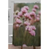 Hello Twiggs Flowers Shower Curtain Green - Deny Designs