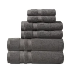 6pc Plume Cotton Feather Touch Antimicrobial Bath Towel Set - Beautyrest -Bathroom Products Store GUEST 7bb6a023 d015 40af b32a 3bcb72bc58de