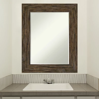 Amanti Art Fencepost Petite Bevel Wood Bathroom Wall Mirror Amanti Art Fencepost Petite Bevel Wood Bathroom Wall Mirror -Bathroom Products Store GUEST 7bd96958 28f3 4c23 af01 1e5992924352