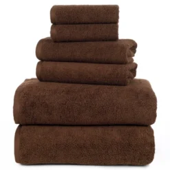 6pc Solid Bath Towels And Washcloths - Yorkshire Home -Bathroom Products Store GUEST 7ec9e455 9773 40d6 a636 f3fc3257348f