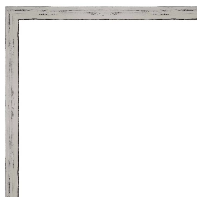 19" x 25" Non-Beveled Shiplap White Narrow Wood Bathroom Wall Mirror - Amanti Art 19" X 25" Non-Beveled Shiplap White Narrow Wood Bathroom Wall Mirror - Amanti Art -Bathroom Products Store GUEST 8233c30a c5be 4957 be21 f772d93feca5