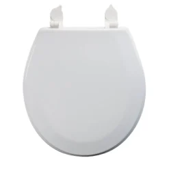 17" Wood Toilet Seat White - Bath Bliss -Bathroom Products Store GUEST 888a4682 83fa 4d5c 85f1 4ef284245007