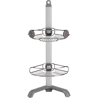 simplehuman Corner Shower Caddy Stainless Steel/Anodized Aluminum Silver Simplehuman Corner Shower Caddy Stainless Steel/Anodized Aluminum Silver -Bathroom Products Store GUEST 88b58eb6 cd98 4d05 bab4 835171409259
