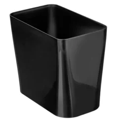 MDesign Rectangular Trash Can Wastebasket, Garbage Bin - Plastic -Bathroom Products Store GUEST 88eaf7bd 52e1 474e b629 d692ec19a51b