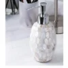 Whole Housewares Glass Mosaic Hand Soap Dispenser For Bathroom - 2 Piece - White -Bathroom Products Store GUEST 89c696a4 d979 460b bab7 846248bc9940