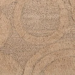 Orbit Bath Rug 220 GSF Soft Plush Cotton Non Skid Back Natural By Knightsbridge -Bathroom Products Store GUEST 8b072e68 a538 4dfe afc5 aeaf2d98c420