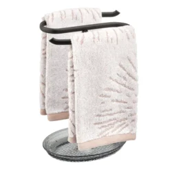 MDesign Fingertip Towel Holder/Tray For Bath Vanity Countertops -Bathroom Products Store GUEST 8e576029 5804 40e8 b207 f2a65ff7f207
