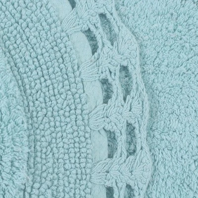 Hampton Crochet Collection Cotton Reversible Tufted Bath Rug - Home Weavers Hampton Crochet Collection Cotton Reversible Tufted Bath Rug - Home Weavers -Bathroom Products Store GUEST 8e5c5721 0267 48af 9cba 569d63ff3f28