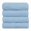 4 Pieces Luxury Bath Towels Soft Absorbent 100% Cotton Cream Towel Set- PiccoCasa -Bathroom Products Store GUEST 9073c643 0a11 4de0 98af a5a7d5eee599