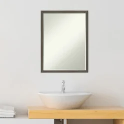Amanti Art Svelte Petite Bevel Wood Bathroom Wall Mirror 5 Amanti Art Svelte Petite Bevel Wood Bathroom Wall Mirror -Bathroom Products Store GUEST 90bdbd28 4eba 49dd 947f b8a995653157
