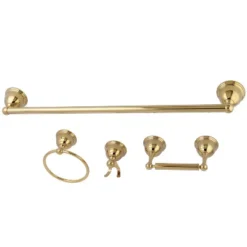 4pc Restoration Towel Bar Bathroom Hardware Set - Kingston Brass 4 4pc Restoration Towel Bar Bathroom Hardware Set - Kingston Brass -Bathroom Products Store GUEST 92926da4 05d9 415f 8966 506a5df420cd