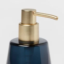 Smokey Glass Soap Pump Blue - Threshold™ -Bathroom Products Store GUEST 92b1916c d589 4bf5 a58a 3d6371c23d97