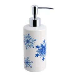 3pc Snowflakes Bathroom Accessories Set - Allure Home Creations -Bathroom Products Store GUEST 9547e40c abd0 4bf6 892a de6f7013d3b2