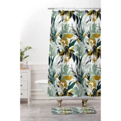 Marta Barragan Camarasa Botanical Brushstrokes Bath Mat - Deny Designs -Bathroom Products Store GUEST 96c611d7 4b00 456f a5b3 fe046dcd4992