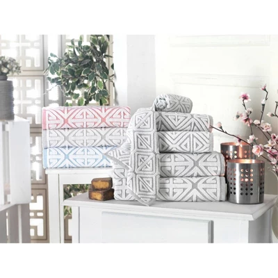 6pc Glamour Turkish Cotton Bath Towel Set Pink - Enchante Home 6pc Glamour Turkish Cotton Bath Towel Set Pink - Enchante Home -Bathroom Products Store GUEST 97a8fe10 2d2f 405a 92f9 0f1cbb04a747