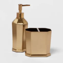 Solid Soap Pump Faceted Gold - Threshold™ -Bathroom Products Store GUEST 9845e959 db75 4bec 8d9b 898aa43cd9f2