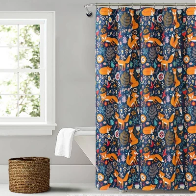 72"x72" Kids' Pixie Fox Shower Curtain - Lush Décor 72"x72" Kids' Pixie Fox Shower Curtain - Lush Décor -Bathroom Products Store GUEST 98986729 66c1 4c61 8a55 e10a6258399b