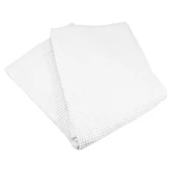 Unique Bargains Waffle Weave Pattern Soft Absorbent Cotton Bath Towel Classic Design 55.12''x27.56'' For Bathroom Shower 1Pc -Bathroom Products Store GUEST 9ca6675c 6ace 4c9c 8335 229ecd7891f4