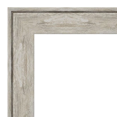 41" x 29" Non-Beveled Crackled Bathroom Wall Mirror Metallic Silver - Amanti Art 41" X 29" Non-Beveled Crackled Bathroom Wall Mirror Metallic Silver - Amanti Art -Bathroom Products Store GUEST 9ce57542 6426 4295 a860 b0a7adba4b9a