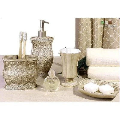 Creative Scents Beige Victoria Bathroom Accessories Set Creative Scents Beige Victoria Bathroom Accessories Set -Bathroom Products Store GUEST 9e979c9d 7c31 44ab 8357 83ea2e732f3e