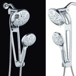 6" 48 Setting Hotelspa Aquabar High Pressure Luxury Three-Way Handheld Shower Head Combo Chrome - AquaDance 5 6" 48 Setting Hotelspa Aquabar High Pressure Luxury Three-Way Handheld Shower Head Combo Chrome - AquaDance -Bathroom Products Store GUEST 9eee6092 faf8 4cce 93b6 333daa7455c5