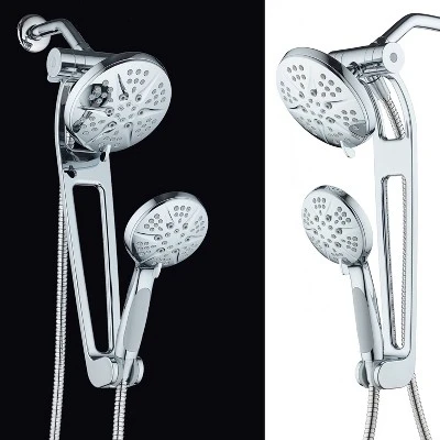 6" 48 Setting Hotelspa Aquabar High Pressure Luxury Three-Way Handheld Shower Head Combo Chrome - AquaDance 6" 48 Setting Hotelspa Aquabar High Pressure Luxury Three-Way Handheld Shower Head Combo Chrome - AquaDance -Bathroom Products Store GUEST 9eee6092 faf8 4cce 93b6 333daa7455c5