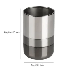 Triune 3-Tone Tumbler Cup Stainless Steel - Nu Steel