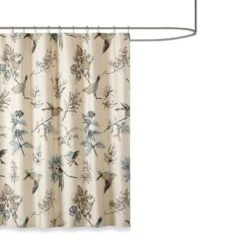 Ramsey Birds Cotton Printed Shower Curtain Khaki -Bathroom Products Store GUEST a1f9f9f4 3091 478e b73d 9ed6adedb96f