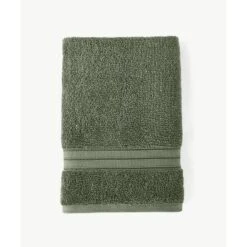 2pc Liam Antimicrobial Hand Towel Set Eucalyptus - Blue Loom