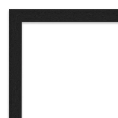 20" x 26" Non-Beveled Grace Narrow Bathroom Wall Mirror Brushed Metallic Black - Amanti Art 20" X 26" Non-Beveled Grace Narrow Bathroom Wall Mirror Brushed Metallic Black - Amanti Art -Bathroom Products Store GUEST a37e2794 9dc2 490d 897c 4ca3d051c4c4 1