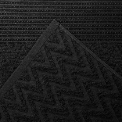 Cotton 6-Piece Bath Towel Set, Soft Plush Quick Dry Decorative, Thick and Durable, Modern Chevron Highly Absorbent Jacquard Design by Blue Nile Mills Cotton 6-Piece Bath Towel Set, Soft Plush Quick Dry Decorative, Thick And Durable, Modern Chevron Highly Absorbent Jacquard Design By Blue Nile Mills -Bathroom Products Store GUEST a4c309a3 ee4f 478b 9448 25660b773911