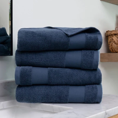 Set Of 4 Bath Towels, 100% Super Plush Premium Cotton - Becky Cameron Set Of 4 Bath Towels, 100% Super Plush Premium Cotton - Becky Cameron -Bathroom Products Store GUEST a5899e59 ce81 4ac4 8a09 385806fedfec